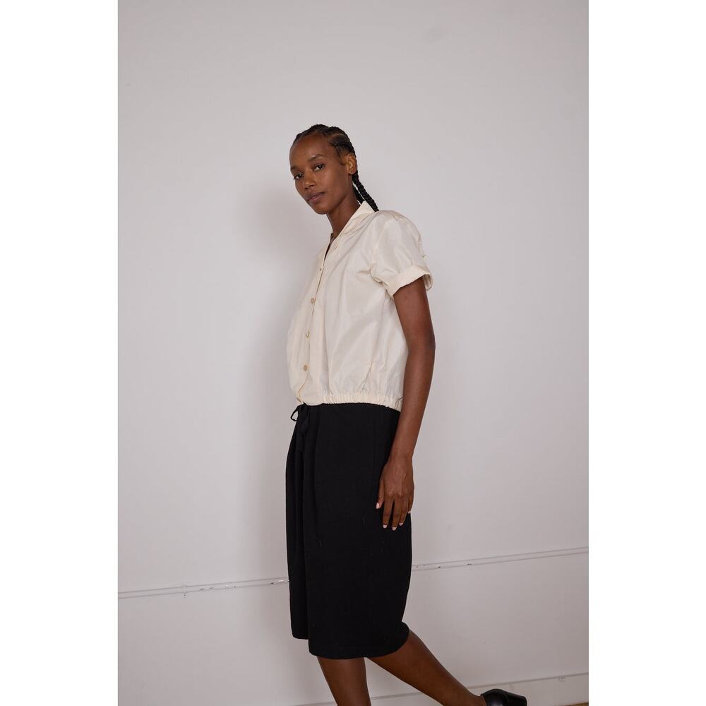 Caron Callahan James Silk Blend Cream Top Sz XL - Picture 3 of 5